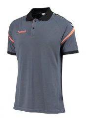 Hummel koszulka T-shirt męski hmlAuthentic Charge Functional Polo. Szare koszulki polo męskie Hummel, m, bez wzorów, z materiału, bez kołnierzyka, bez ramiączek, na fitness i siłownię. Za 60.00 zł.