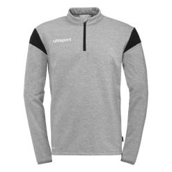 Bluza treningowa z zamkiem błyskawicznym 1/4 Uhlsport Squad 27. Czarne bluzy męskie Uhlsport, bez wzorów, bez kaptura. Za 194.00 zł.
