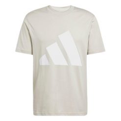 Koszulka męska adidas Essentials Big Logo. Białe buty sportowe męskie Adidas, m, bez wzorów, z bawełny, bez kołnierzyka, bez ramiączek, na fitness i siłownię. Za 105.99 zł.