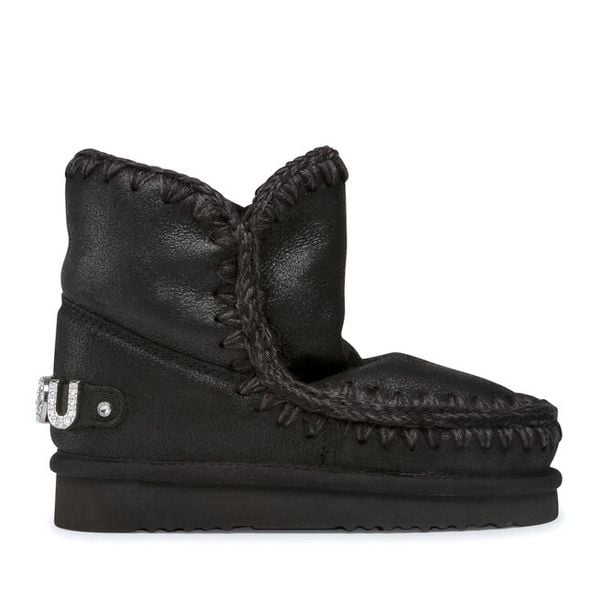 Śniegowce Mou. Czarne śniegowce i trapery damskie Mou. Za 1,219.00 zł.