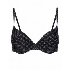 Damski top do kostiumu kąpielowego Protest Goal Dcup Wire. Czarne topy damskie Protest, s, bez wzorów, bez kołnierzyka, bez ramiączek. Za 217.50 zł.