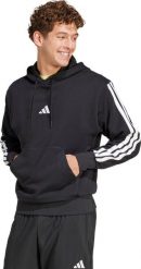 Bluza męska adidas Essentials 3-Stripes French Terry czarna JD1874 2XL. Czarne bluzy męskie Adidas, m, bez wzorów, bez kaptura. Za 269.97 zł.