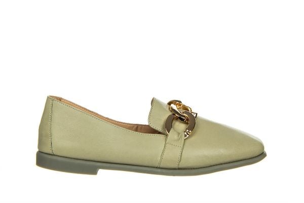 Mokasyny Bayla-161 158 23899 Scorpion 161493, Zielony, Skóra naturalna - 40. Zielone mokasyny damskie Bayla, z materiału. W wyprzedaży za 152.10 zł.