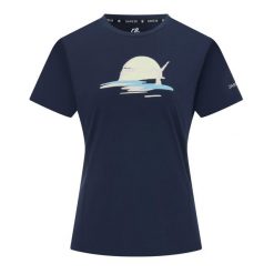 Koszulka Damska Tranquility III Yoga Pose T-shirt. Niebieskie t-shirty damskie Dare 2b, bez wzorów, sportowe, bez kołnierzyka. Za 94.99 zł.