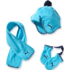 Zestaw Puma Minicats Fleece Set 843284-02 M. Rękawiczki dziecięce marki Puma. Za 92.99 zł.