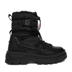 Śniegowce Hunter. Czarne śniegowce i trapery damskie Hunter. Za 359.99 zł.