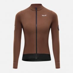 RockBros Bluza kolarska damska YDWT006 TVI ocieplana jesień/zima S - brązowa (5907769393990). Brązowe bluzy damskie ROCKBROS, na jesień, s, bez wzorów, bez kaptura. Za 199.75 zł.