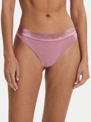 Calvin Klein Underwear Stringi LV00QF8826 Różowy. Czerwone stringi damskie Calvin Klein Underwear, xl, bez wzorów, z bawełny. Za 99.99 zł.