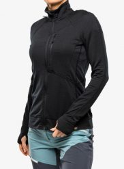 Bluza rozpinana damska Turbat Ilma 3. Czarne bluzy damskie TURBAT, xs, bez wzorów, z elastanu, bez kaptura. Za 346.49 zł.