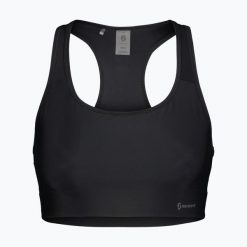Biustonosz treningowy SCOTT Endurance LT. Czarne biustonosze Scott, bez wzorów, z elastanu. Za 149.99 zł.