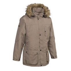 Parka Idaho. Brązowe kurtki męskie IDAHO, bez wzorów, sportowe, bez kaptura. Za 394.00 zł.