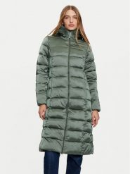 CMP Płaszcz zimowy 34K0046F Zielony Regular Fit. Zielone płaszcze damskie CMP, na zimę, bez wzorów, z syntetyku, bez kaptura. Za 539.00 zł.