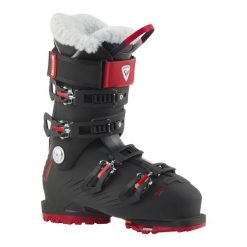 Buty narciarskie damskie Rossignol PURE PRO 100 GW deep black czarny. Szare obuwie sportowe damskie Rossignol, bez wzorów, narciarskie. Za 1,999.00 zł.