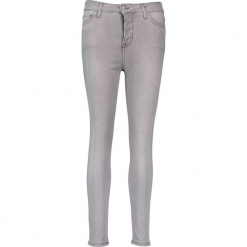 Dżinsy - Slim fit - w kolorze szarym. Szare jeansy damskie Mustang. W wyprzedaży za 173.95 zł.