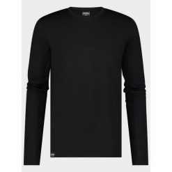 Koszulka outdoor z długim rękawem męska Poederbaas Four Seasons Lightweight. Czarne koszulki sportowe męskie POEDERBAAS, na zimę, l, bez wzorów, z elastanu, bez kołnierzyka, bez ramiączek, narciarskie. Za 194.99 zł.