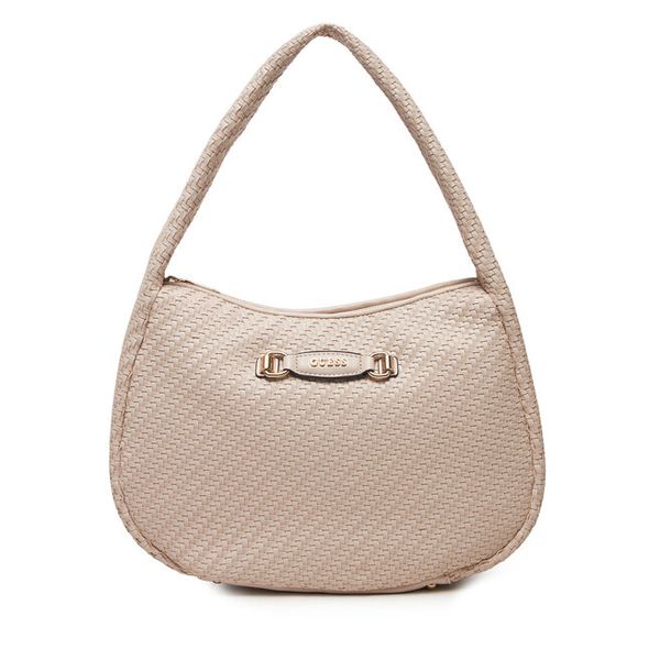 Torebka Guess. Brązowe torebki do ręki damskie Guess, z aplikacjami, klasyczne, bez dodatków. Za 349.99 zł.