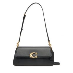 Torebka Coach. Czarne torebki do ręki damskie Coach, bez wzorów, klasyczne, bez dodatków. Za 1,379.00 zł.