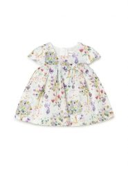 Mayoral Sukienka elegancka 1885 Kolorowy Regular Fit. Sukienki dla dziewczynek Mayoral, bez wzorów, ze lnu, eleganckie, bez ramiączek. Za 169.99 zł.