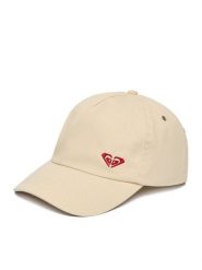 Roxy Czapka z daszkiem CWBEO-RX-W3-004-SS26 Beżowy. Brązowe czapki i kapelusze damskie Roxy, bez wzorów, z bawełny. Za 49.99 zł.