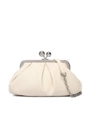 Weekend Max Mara Torebka 2615511164600 Écru. Torebki do ręki damskie Weekend Max Mara, bez wzorów, ze skóry, wizytowe, bez dodatków. Za 1,309.00 zł.