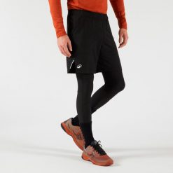 Spodenki - legginsy do tenisa 2w1 męskie Artengo Thermic. Czarne buty sportowe męskie ARTENGO, bez zapięcia, tenisowe. Za 149.99 zł.