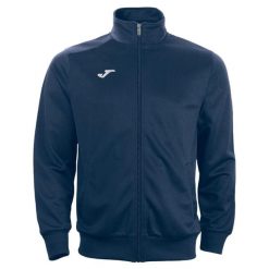 Męska Dresowa Kurtka Piłkarska Combi. Niebieskie kurtki sportowe męskie Joma, m, bez wzorów, z dresówki, do piłki nożnej. Za 140.99 zł.