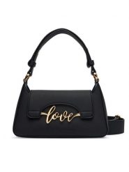LOVE MOSCHINO Torebka JC4268PP0PKR0000 Czarny. Czarne torebki do ręki damskie Love Moschino, bez wzorów, ze skóry, bez dodatków. Za 919.99 zł.