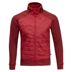 Bluza z kapturem Silvini Dirilo. Czerwone bluzy męskie Silvini, m, bez wzorów, z kapturem. Za 357.00 zł.