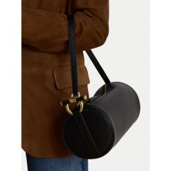 Torebka LAUREN RALPH LAUREN. Czarne torebki do ręki damskie Lauren Ralph Lauren, bez wzorów, klasyczne, bez dodatków. Za 1,299.00 zł.