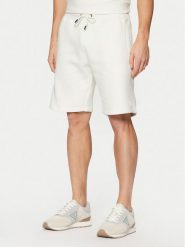 Guess Szorty sportowe Z2YD04 K9V31 Kolorowy Slim Fit. Białe krótkie spodenki sportowe męskie Guess, m, z aplikacjami, z bawełny. Za 159.99 zł.