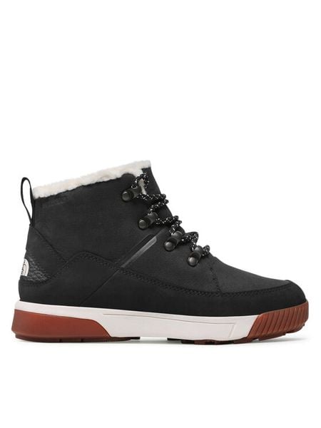 The North Face Trzewiki Sierra Mid Lace Wp NF0A4T3XR0G1 Czarny. Czarne botki damskie The North Face, ze skóry. Za 549.99 zł.