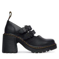 Czółenka Dr. Martens. Czarne czółenka damskie Dr. Martens, bez wzorów, bez obcasa, bez zapięcia. Za 949.99 zł.