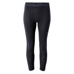 Spodnie Termoaktywne Damskie Elarit Base Layer Bottoms. Czarne legginsy damskie ELBRUS, bez wzorów. Za 290.99 zł.