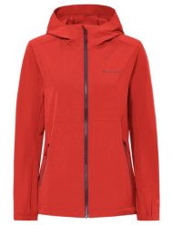 Kurtka damska Elope Wind Jacket. Czerwone kurtki damskie Vaude, s, bez wzorów, z materiału, bez kaptura, trekkingowe. Za 535.60 zł.