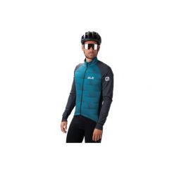 Kurtka rowerowa męska Alé Cycling Solid Sharp. Czarne bluzy męskie ALÉ CYCLING, m, bez wzorów, sportowe, bez kaptura. W wyprzedaży za 542.99 zł.