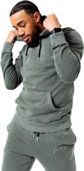 Justhype Justhype Acid Wash Hoody TWLR-135 Zielone S. Zielone bluzy męskie Justhype, m, bez wzorów, bez kaptura. Za 177.30 zł.