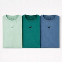 T-SHIRT MĘSKI 4F KOMPLET 3 SZTUKI KOLEKCJA LIMITOWANA 4XL M3947 SS26. T-shirty męskie 4f, m, bez wzorów, z bawełny, sportowe, bez kołnierzyka. Za 164.98 zł.