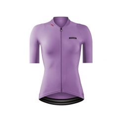 Damski jersey Etxeondo Alda Metalica. Czerwone koszulki sportowe damskie ETXEONDO, bez wzorów, z jersey, bez kołnierzyka, bez ramiączek, rowerowe. Za 769.00 zł.