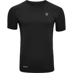 Koszulka RDX Micro T2. Czarne koszulki sportowe męskie RDX SPORTS, l, bez wzorów, z materiału, bez kołnierzyka, bez ramiączek. Za 99.99 zł.