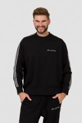 ARMANI EXCHANGE Czarna męska bluza, Rozmiar L. Czarne bluzy męskie Armani Exchange, l, bez wzorów, bez kaptura. W wyprzedaży za 419.99 zł.