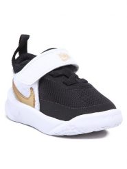 Nike Sneakersy Team Hustle D 10 (Td) CW6737 002 Czarny. Czarne buty sportowe dziewczęce Nike, bez wzorów, z materiału, bez zapięcia. Za 199.99 zł.