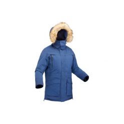 Kurtka SH500 ULTRA-WARM męska. Czarne kurtki męskie QUECHUA. Za 399.99 zł.