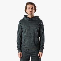 Sweter treningowy męski Swedemount Training Logo Hood II szybkoschnący. Brązowe bluzy męskie SWEDEMOUNT, m, bez wzorów, z tkaniny, bez kaptura. Za 199.99 zł.