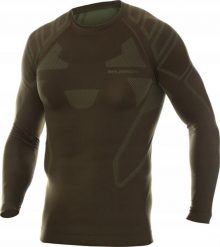 Brubeck LS14210 Bluza męska RANGER PROTECT khaki XL. Brązowe bluzy męskie Brubeck, m, bez wzorów, bez kaptura. Za 154.99 zł.