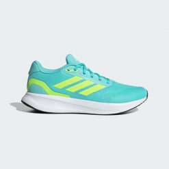 Buty Runfalcon 5 Running. Czarne buty sportowe męskie Adidas, bez zapięcia, do biegania. Za 259.00 zł.
