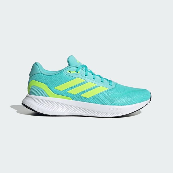 Buty Runfalcon 5 Running. Czarne buty sportowe męskie Adidas, bez zapięcia, do biegania. Za 259.00 zł.