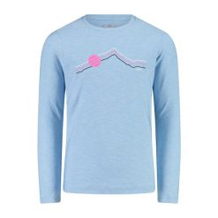 Koszulka dziewczęca z długim rękawem CMP. Niebieskie t-shirty i topy dla dziewczynek CMP, bez wzorów, z jersey, bez ramiączek. Za 171.50 zł.
