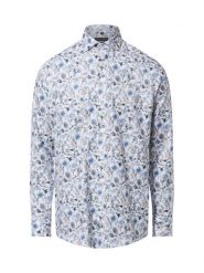 Finshley & Harding koszula non-iron Mężczyźni Modern Fit Bawełna biały|niebieski|wielokolorowy, 43. Białe koszule męskie Finshley & Harding, m, bez wzorów, z bawełny, biznesowe, bez kołnierzyka, bez ramiączek. Za 199.95 zł.