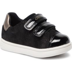Sneakersy GEOX - B Djrock G. B B921WB 07702 C9999 M Black. Czarne półbuty chłopięce Geox, bez wzorów, z materiału, bez zapięcia. Za 239.00 zł.