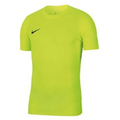 Koszulka z krótkim rękawem Męska Nike FIT PARK VII JBY BV6708 702 Kolor Zielony. Zielone koszulki sportowe męskie Nike, m, bez wzorów, z materiału, bez kołnierzyka, bez ramiączek, do piłki nożnej. Za 69.99 zł.